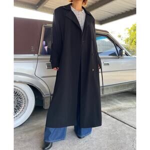 🔥Anne Klein Single Breasted Trench Coat Feminine Preppy Old Money Lagenlook 6P